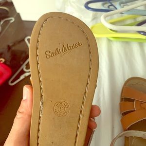 Salt water toddler sandals